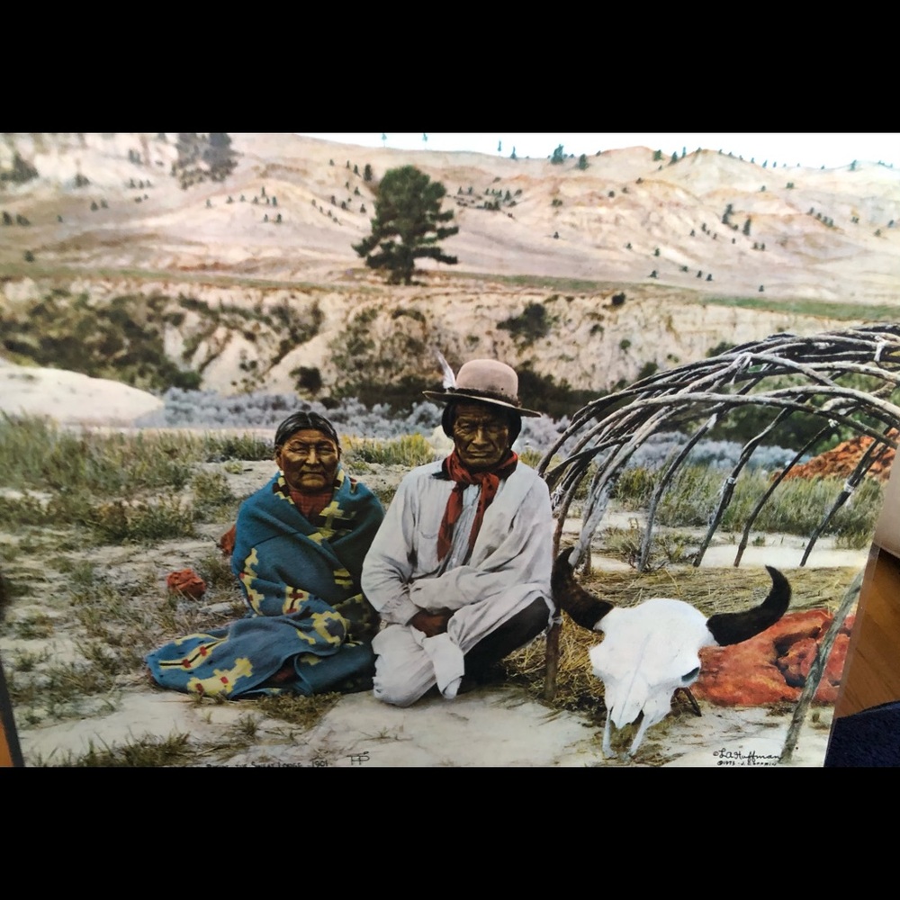 Native American Photograph signed numbered